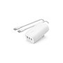 Voir la diapositive 2 : Belkin Chargeur 3 port USB-C 67W PPS + cable USB C