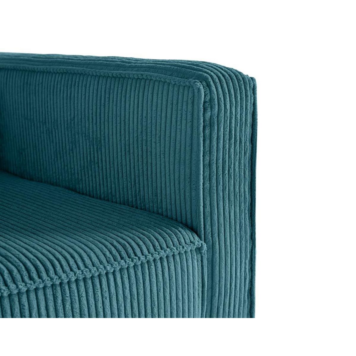 LISA DESIGN Charlie - canapé droit 2 places - en velours côtelé