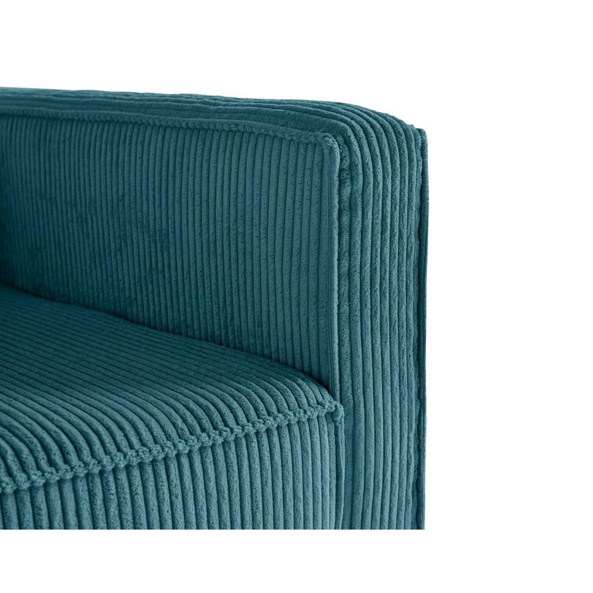 LISA DESIGN Charlie - canapé droit 2 places - en velours côtelé