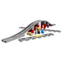 Voir la diapositive 2 : LEGO LEGO DUPLO Ma Ville 10872 Les Rails Et Le Pont Du Train, Jeu de Construction