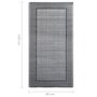 Voir la diapositive 6 : VIDAXL Tapis d'exterieur Gris 80x150 cm PP