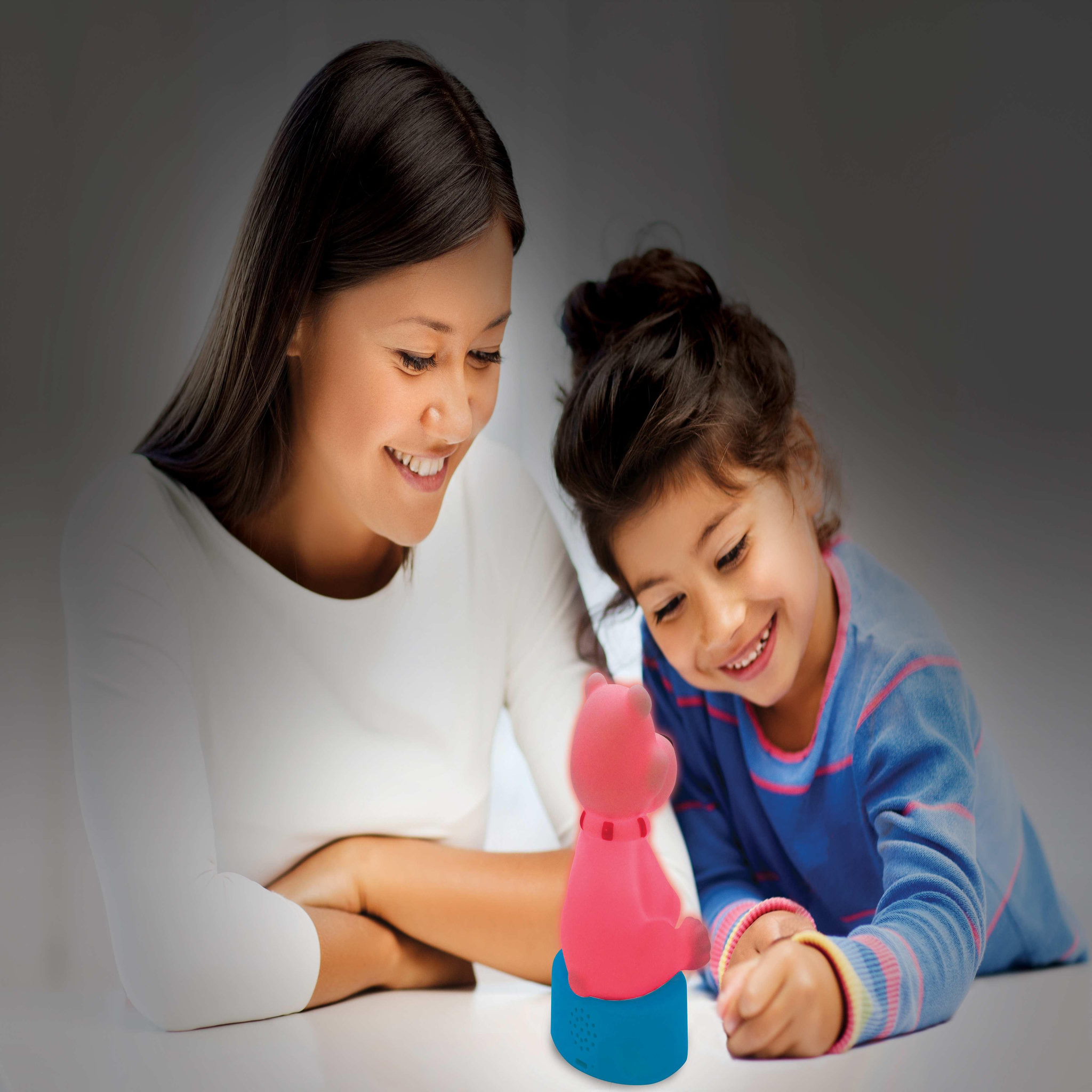 Voir la diapositive 6 : Lexibook Compteur d'histoires Ourson en 3D avec veilleuse (Français)