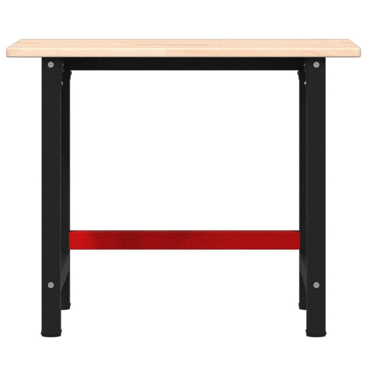 VIDAXL Etabli 100x60x81,5 cm bois de chene massif rectangulaire