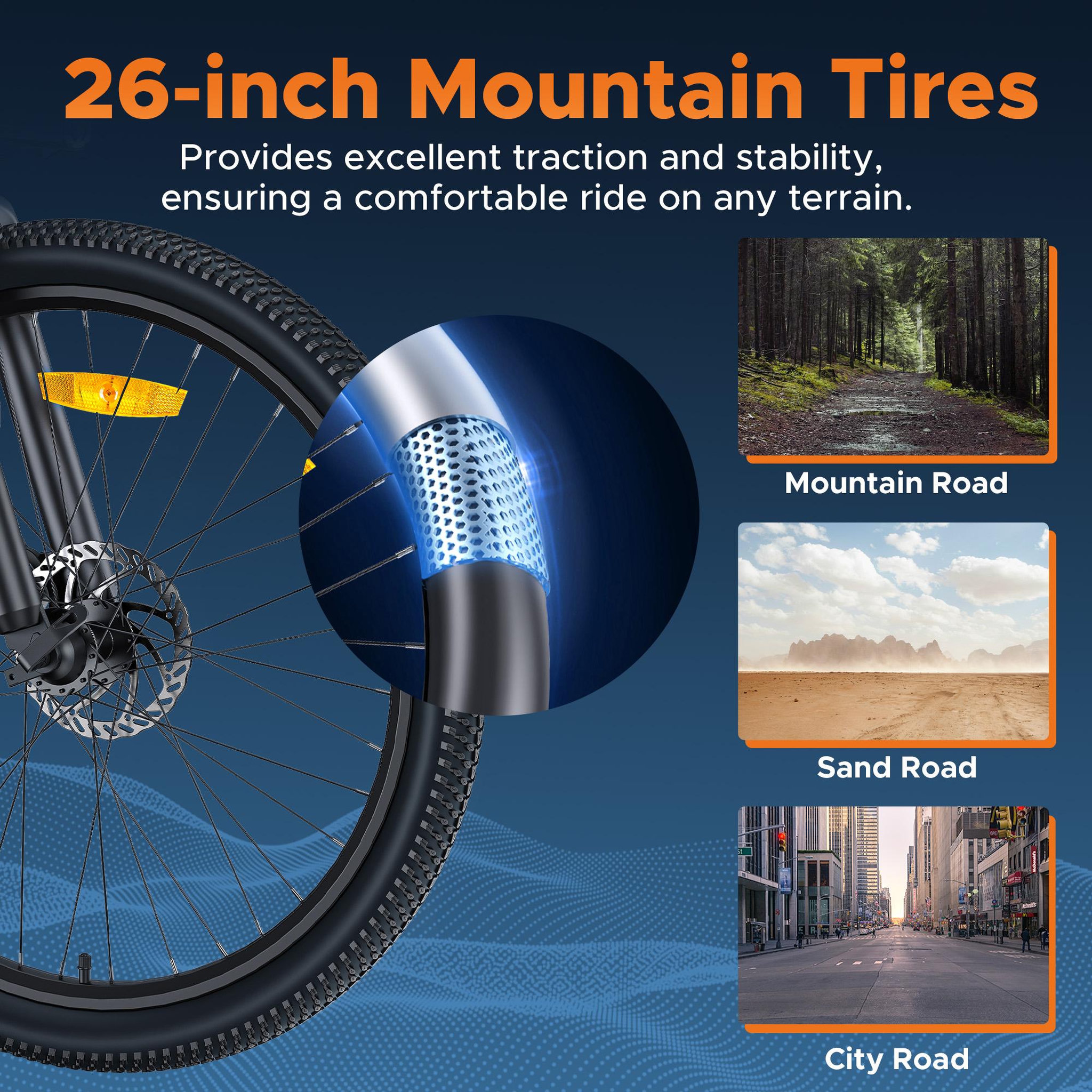 Voir la diapositive 6 : HILLMILES Vélo électrique de montagne pour homme HillMiles MileTrail 1, 250 W
