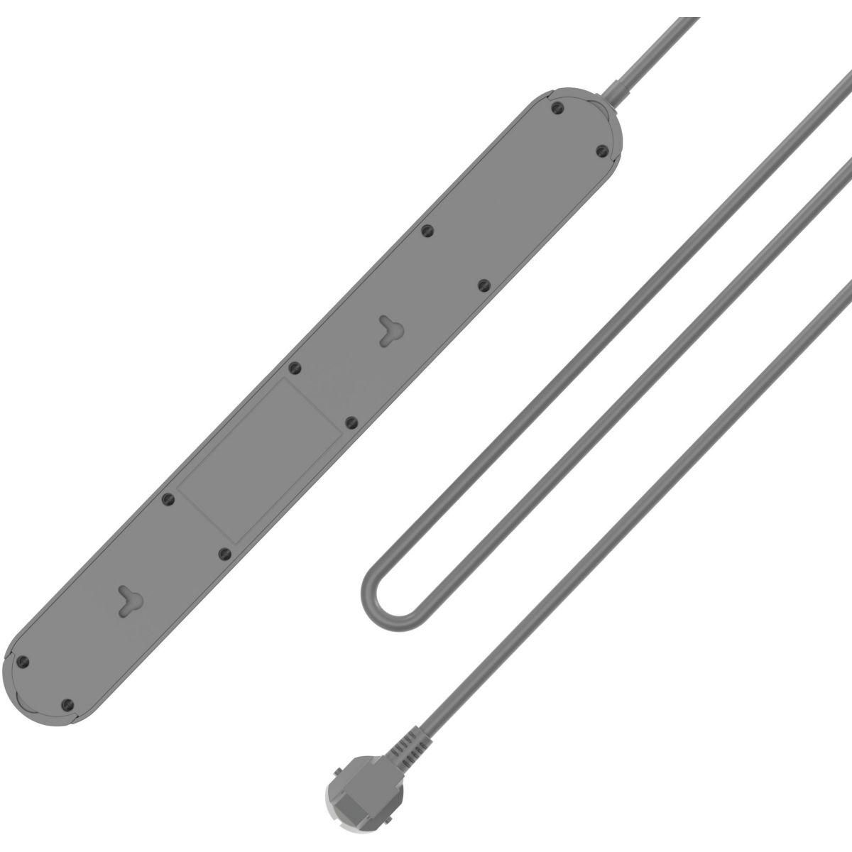 FORCE POWER Parafoudre 6 prises 800J 1.5m EU