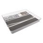 Voir la diapositive 3 : FIVE Range-Couverts  3 Compartiments  40cm Gris