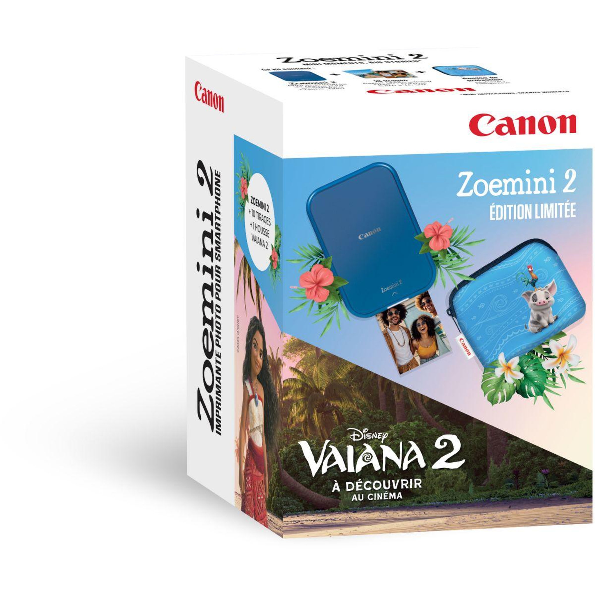 Voir la diapositive 1 : Canon Imprimante photo portable KIT Vaiana Zoemini 2
