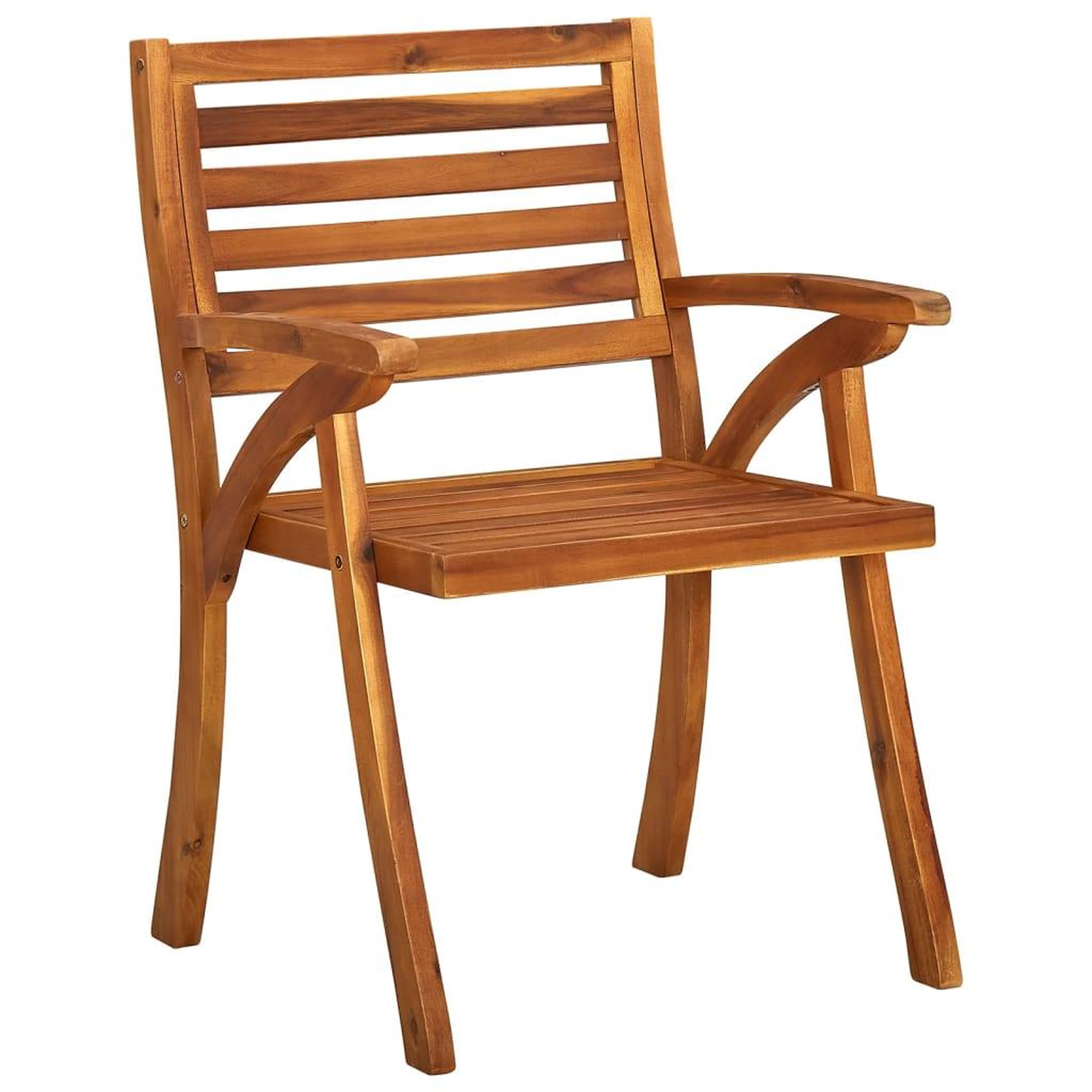 Voir la diapositive 5 : VIDAXL Chaises de jardin avec coussins lot de 4 Bois de teck solide