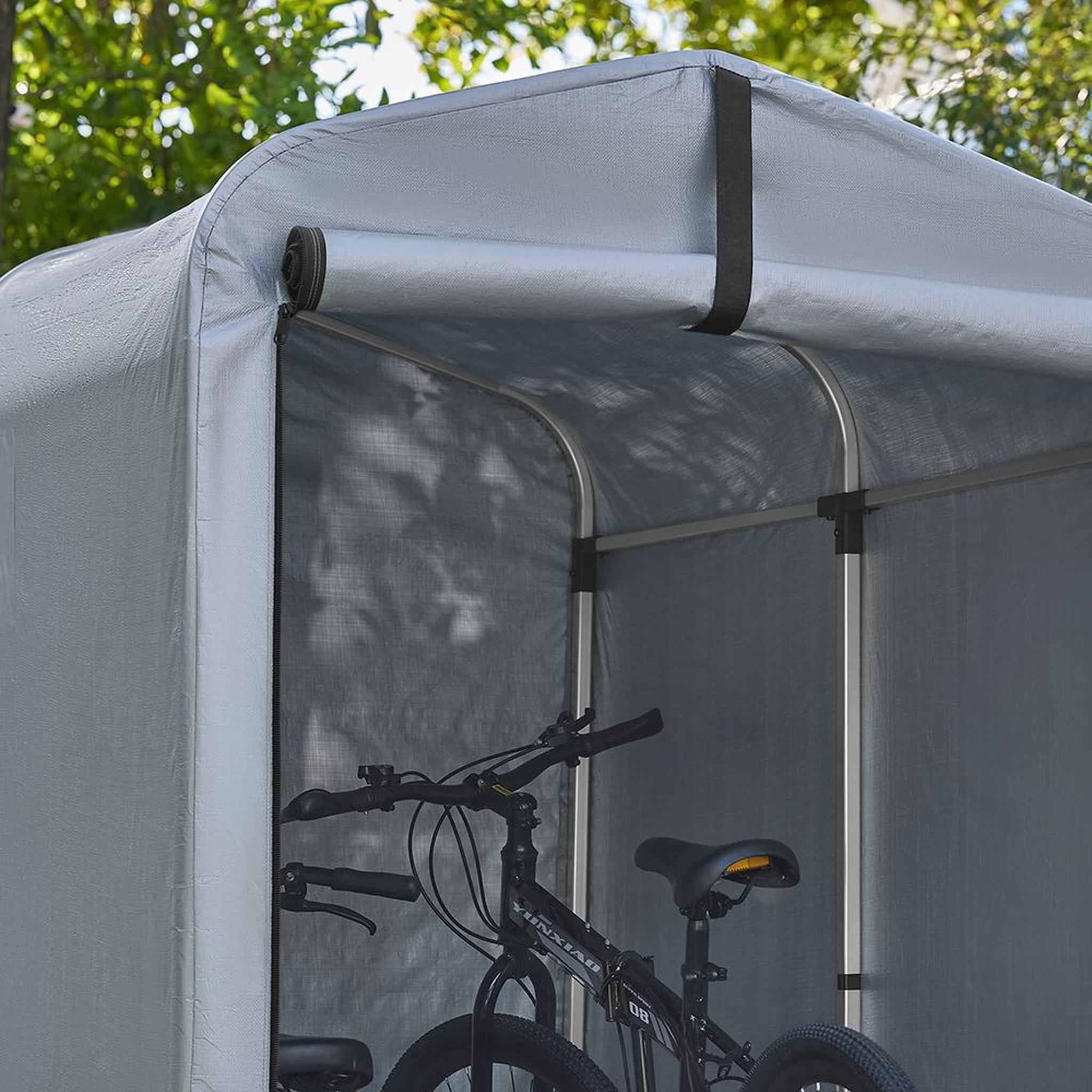 Voir la diapositive 5 : SOBUY SoBuy - Abri À Vélos 1 porte - Fonctionnel - KLS11-V