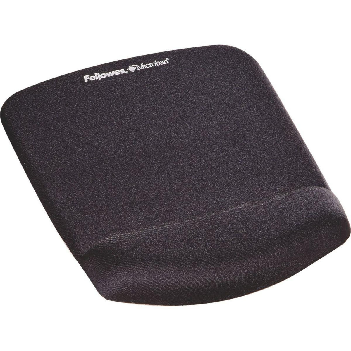 Fellowes Repose-poignet PlushTouch Noir antibactérien