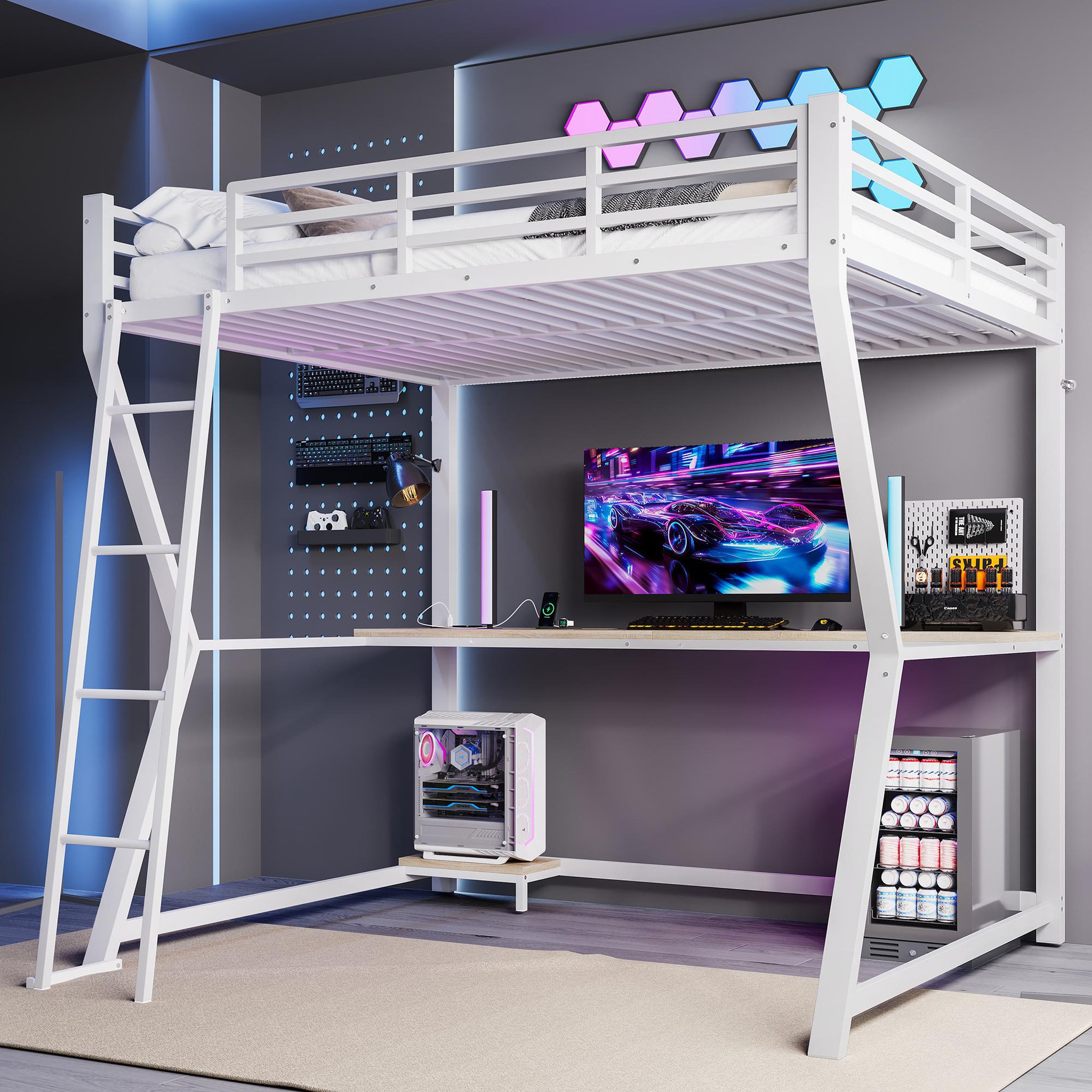 Voir la diapositive 4 : MERAX Lit mezzanine