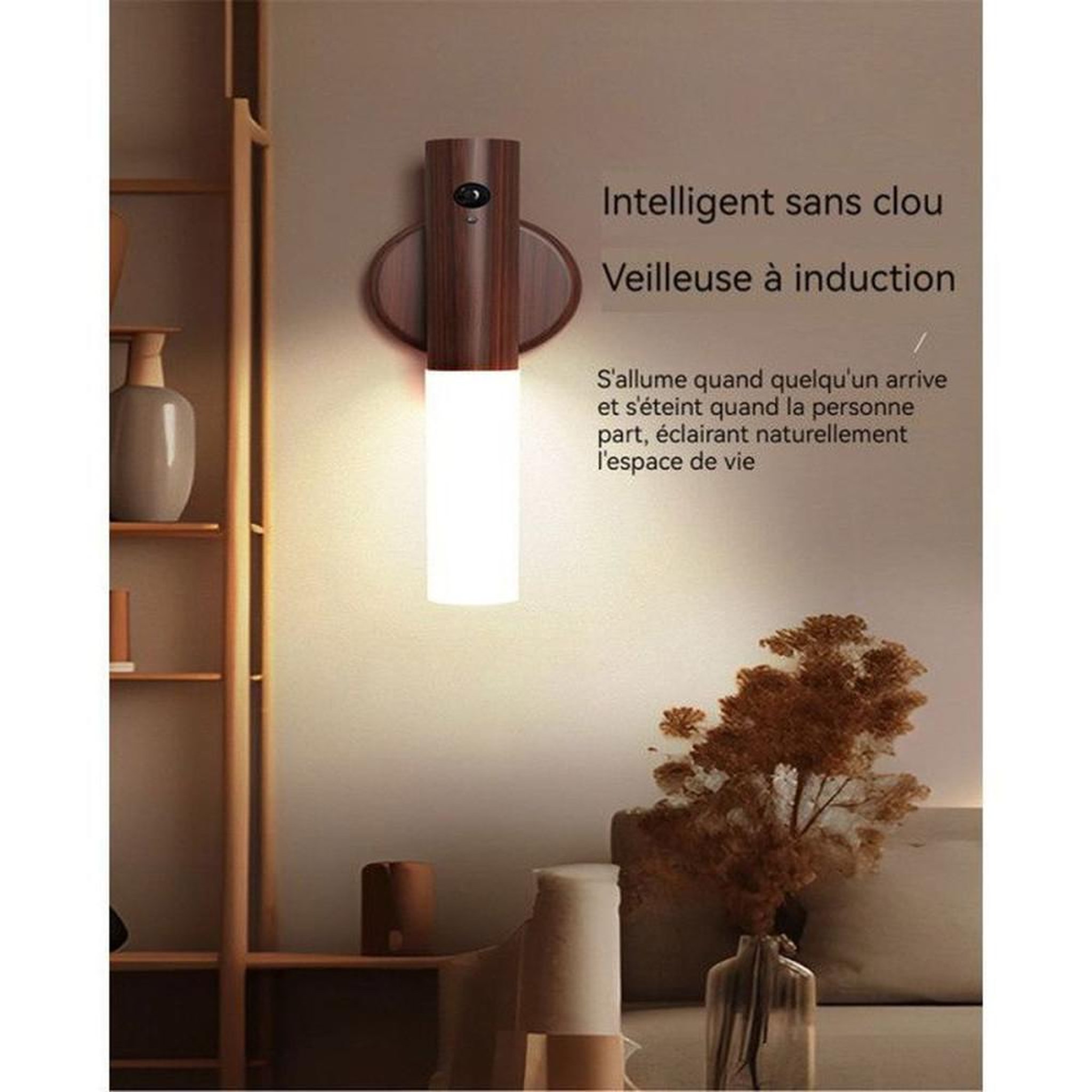 Voir la diapositive 5 : Applique murale orientable bicolore noire et dorée E27 incluse 300–600 lm, cadre en fer forgé