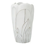 Paris Prix Vase Déco en Résine  Gardy  48cm Blanc