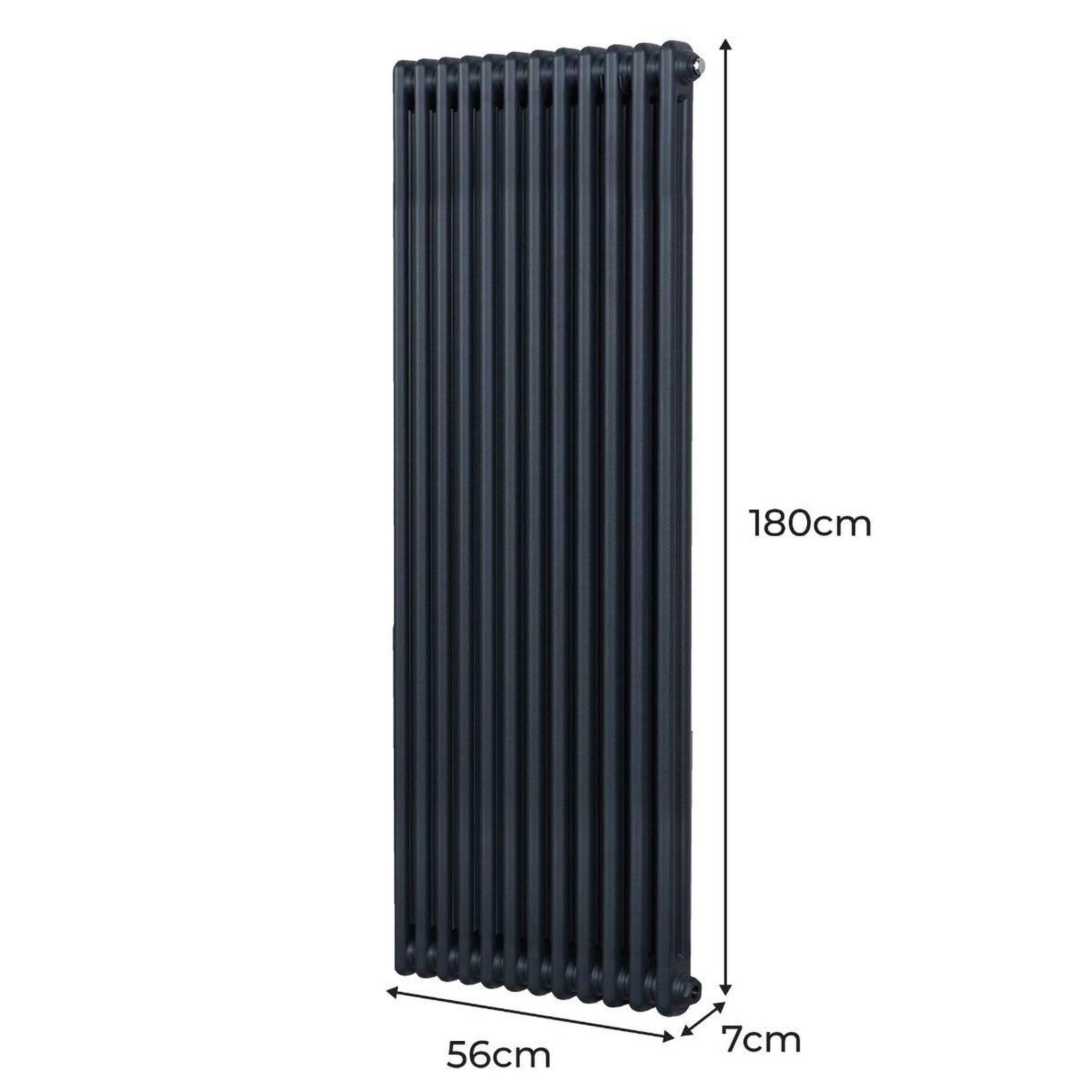 Voir la diapositive 5 : MONSTERSHOP Radiateur traditionnel à 2 colonnes – 1800 x 562 mm
