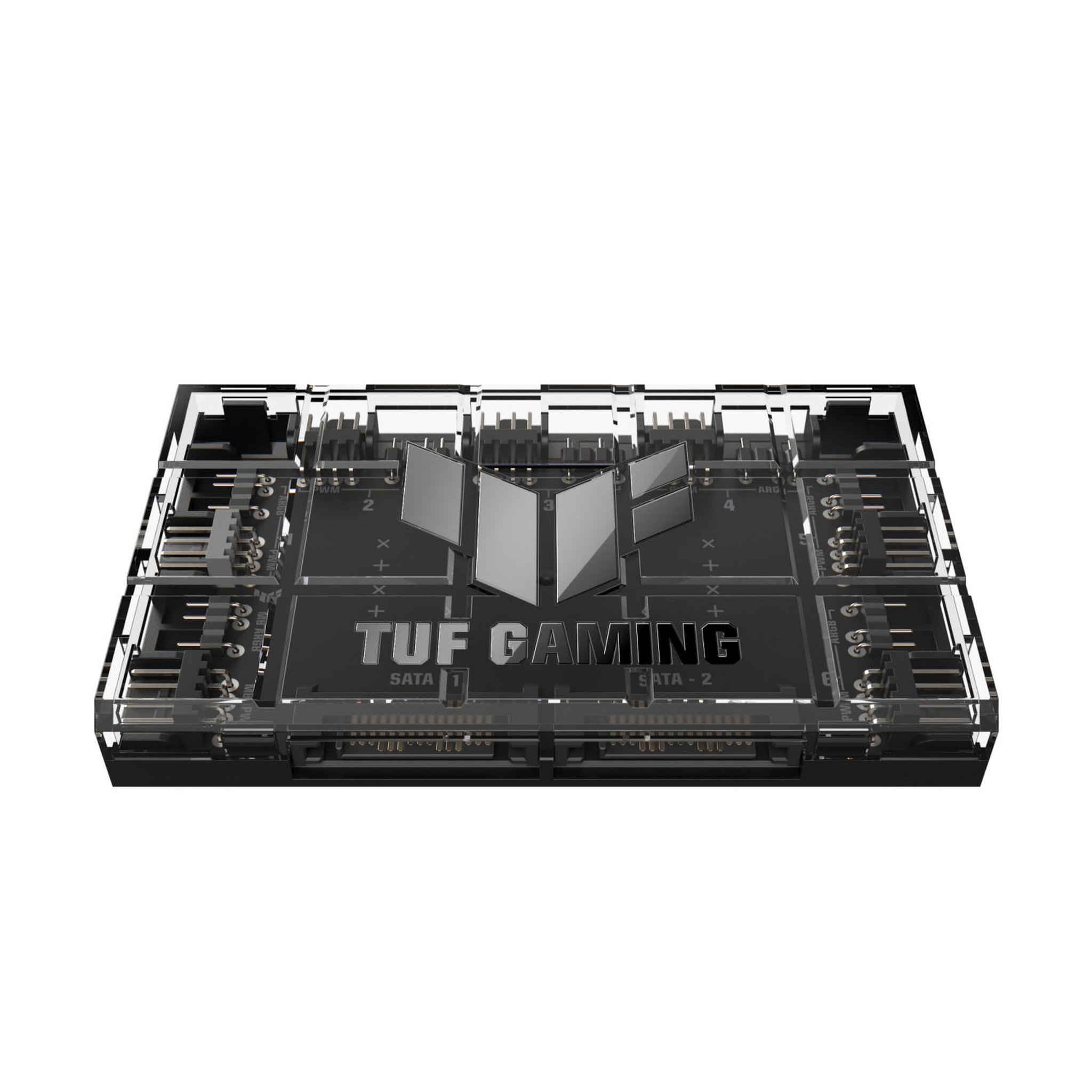 Voir la diapositive 2 : ASUS ASUS TUF Gaming ARGB PWM Fan Hub Contrôleur de ventilateur