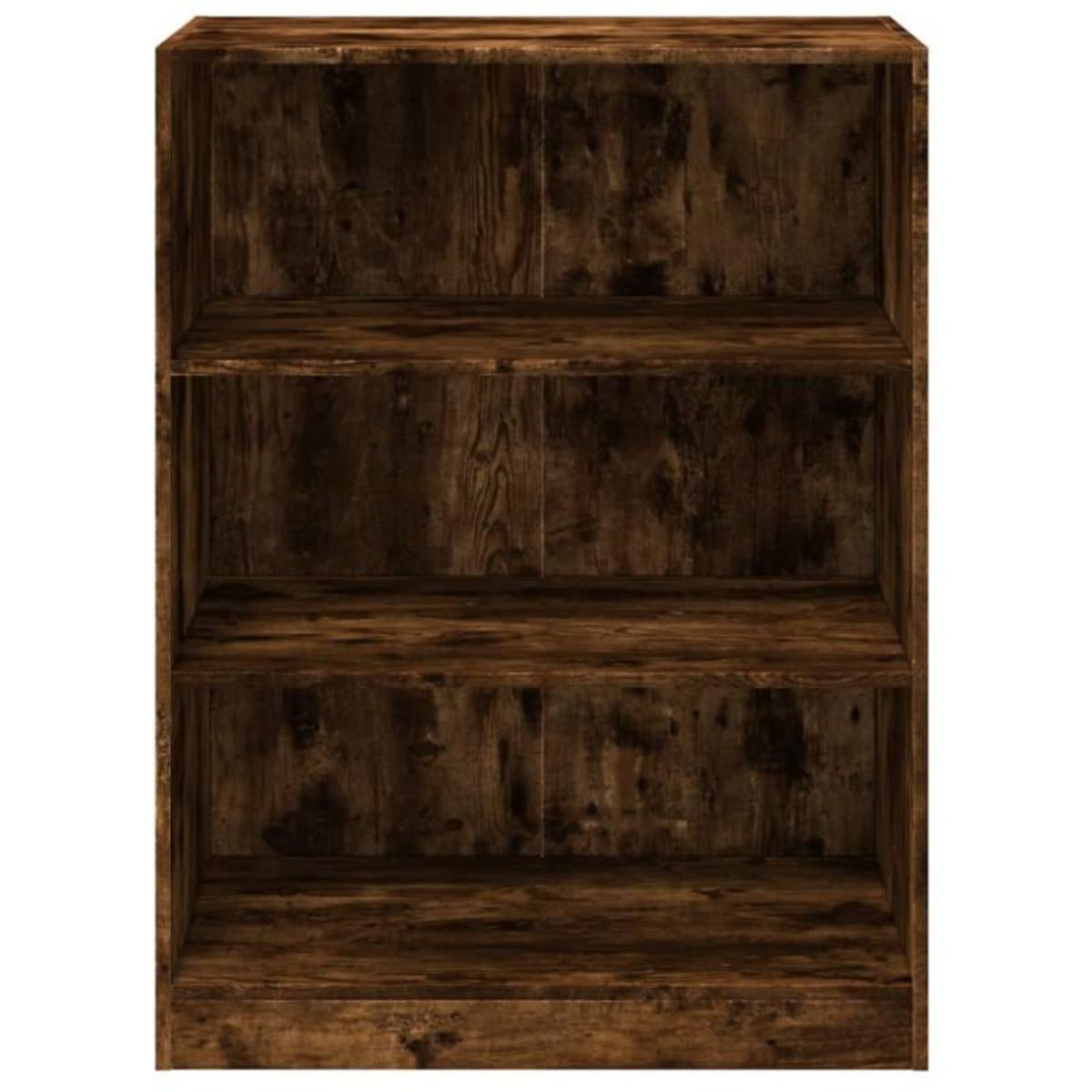 VIDAXL Garde robe chêne fumé 77x48x102 cm bois d ingénierie