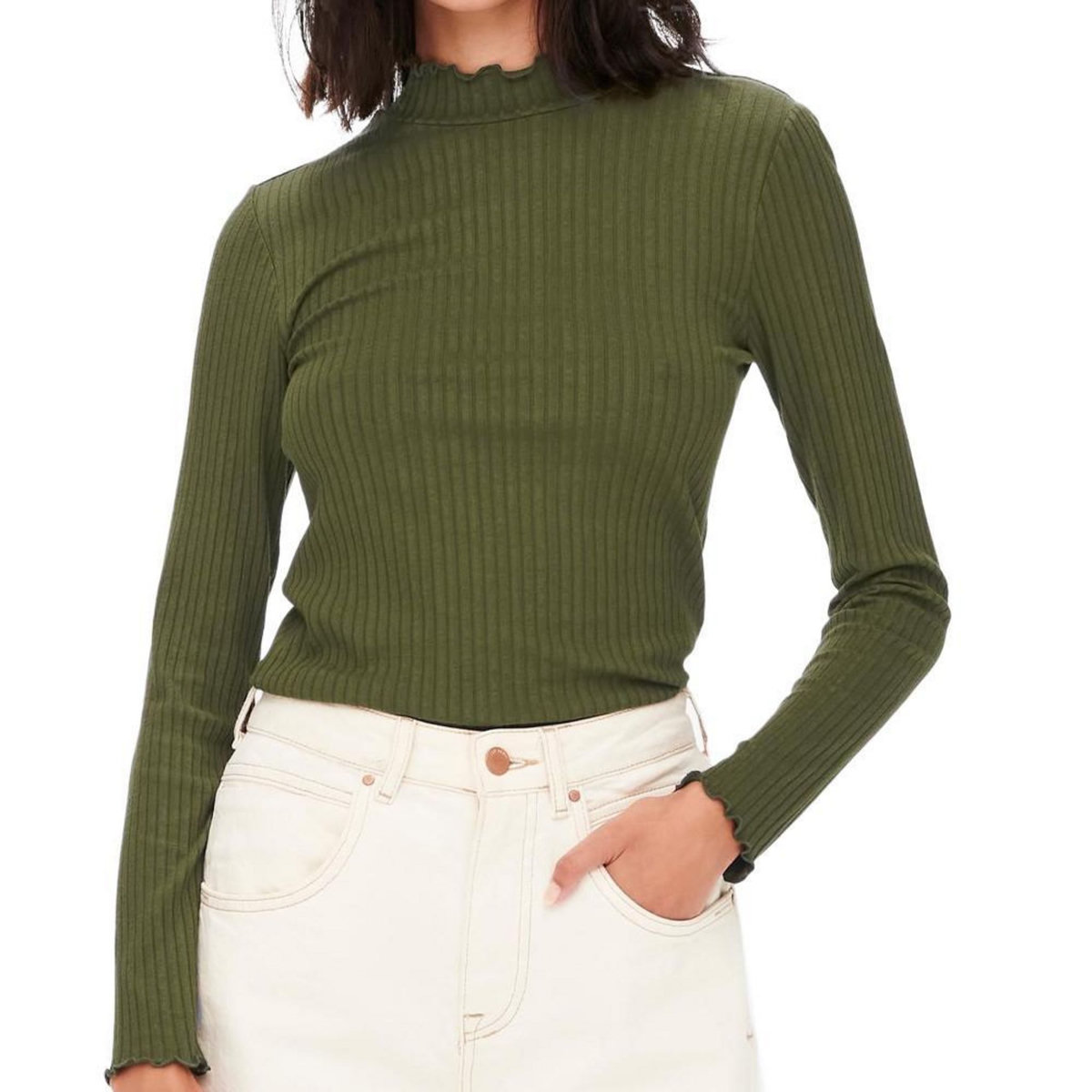 JACQUELINE DE YONG T shirt Vert foncé Femme JDY Fransiska