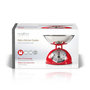 Voir la diapositive 3 : NEDIS Balance de cuisine Retro Rouge Analogique Bol amovible acier 5kg Fonction Tare NEDIS
