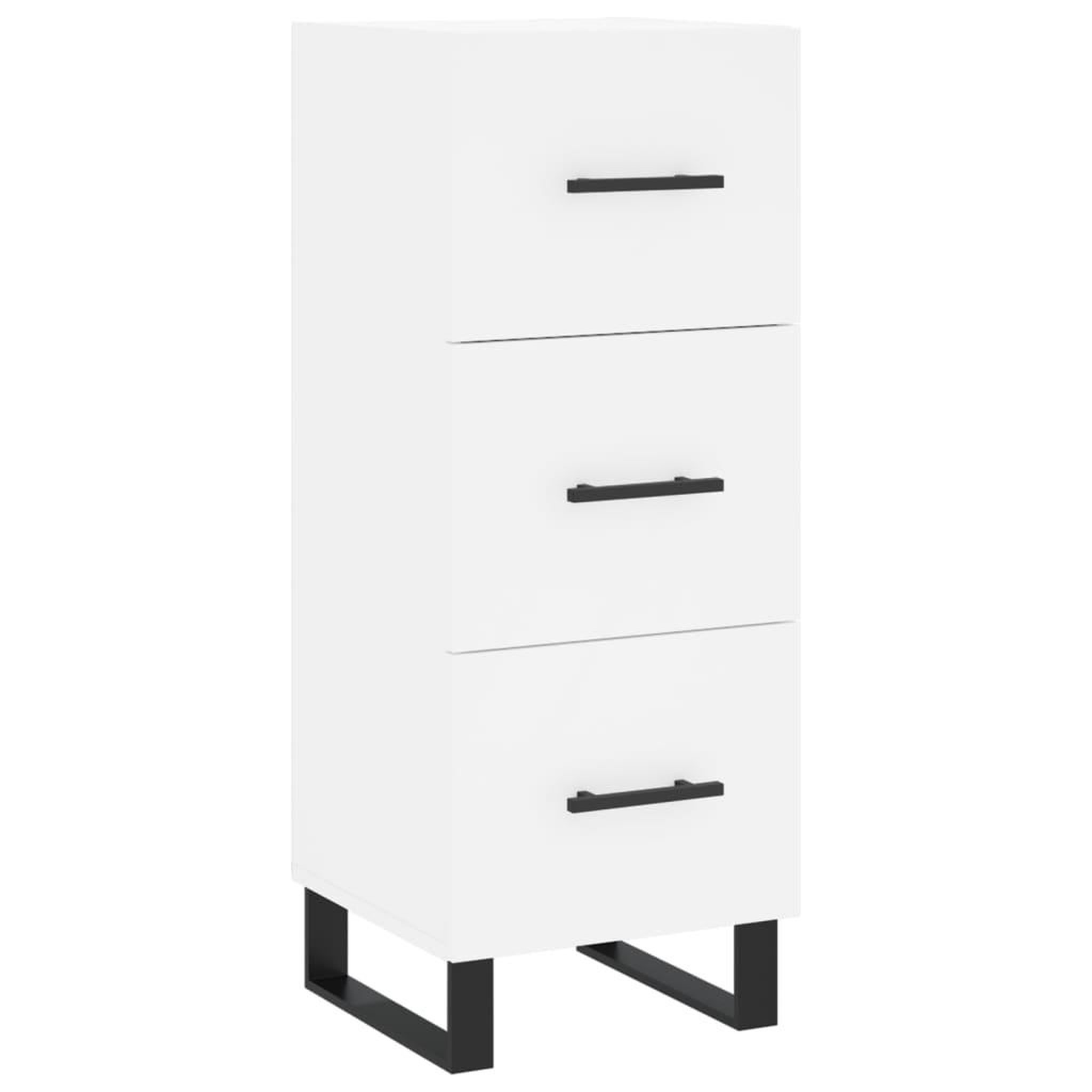 Voir la diapositive 2 : VIDAXL Buffet blanc 34,5x34x90 cm bois d'ingenierie