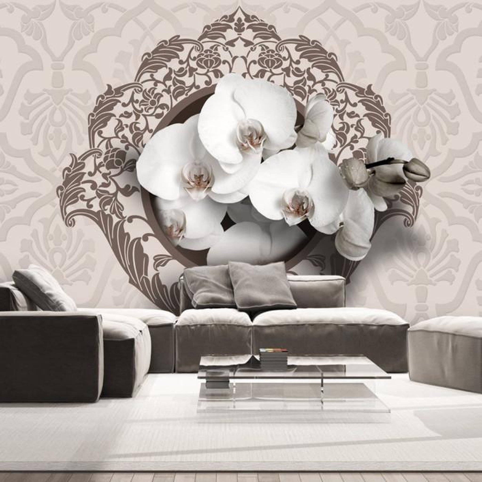 Paris Prix Papier Peint  Royal Orchids. Coloris disponibles : Multicolore