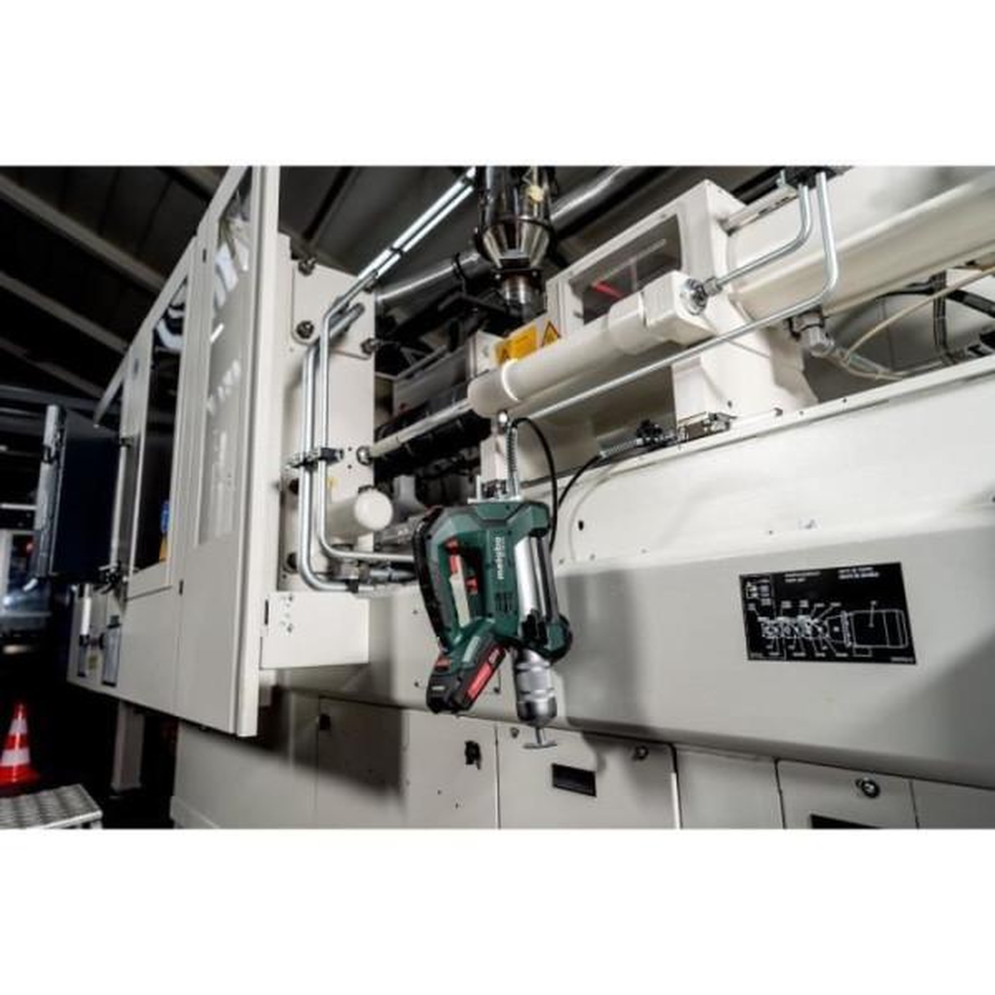 Voir la diapositive 2 : METABO Pompe a graisse sans fil - METABO - FP 18 LTX - 18 V - Carton