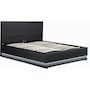Voir la diapositive 1 : Habitat et Jardin Lit LED avec coffre  Anastasia  - 180 x 200 cm - Noir