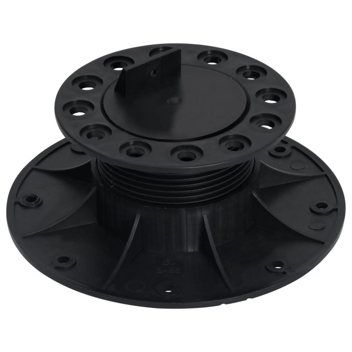 VIDAXL Pieds de terrasse reglables 10 pcs 60-88 mm