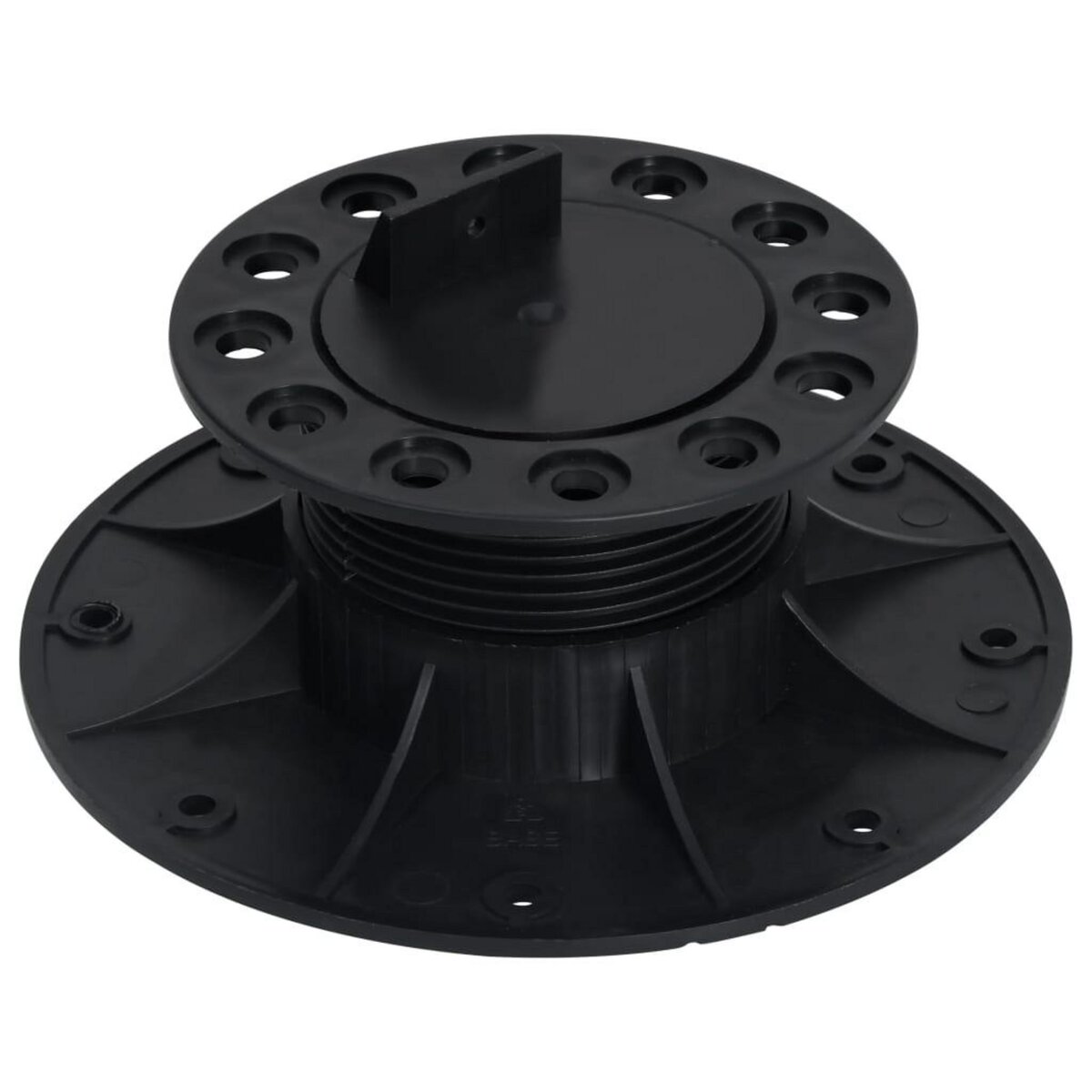 VIDAXL Pieds de terrasse reglables 10 pcs 60-88 mm