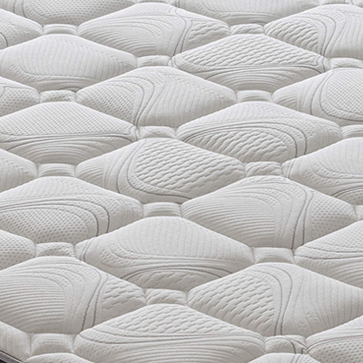 ILOVESLEEP Matelas Ressorts Ensachés 70x200 cm, HYBRID - Accueil Mémoire De Forme - Epaisseur 25 Cm