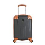 GENTLEMAN FARMER GENTLEMAN FARMER - Valise Cabine ABS HENRY-E 4 Roues 50 cm. Coloris disponibles : Noir, Gris, Rouge, Bleu