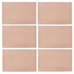 ATMOSPHERA Lot de 6 sets de table MAX. Coloris disponibles : Rose, Marron, Beige