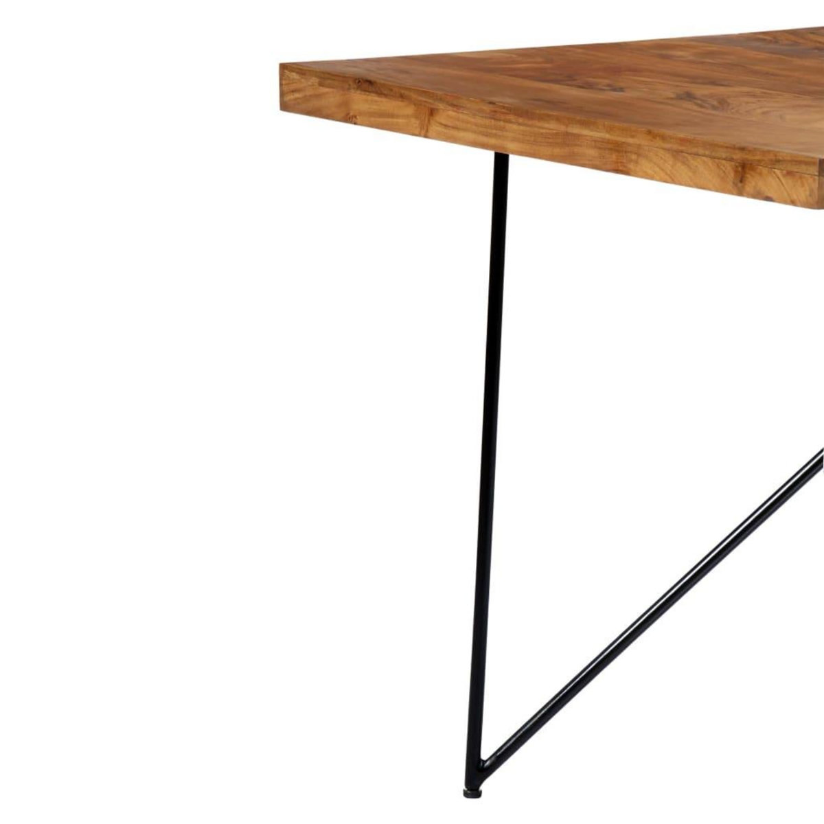 VIDAXL Table a manger 180x90x76 cm Bois d'acacia massif