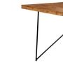 Voir la diapositive 5 : VIDAXL Table a manger 180x90x76 cm Bois d'acacia massif