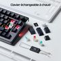 Voir la diapositive 3 : HyperX Clavier gamer sans fil Alloy Rise Wireless 75