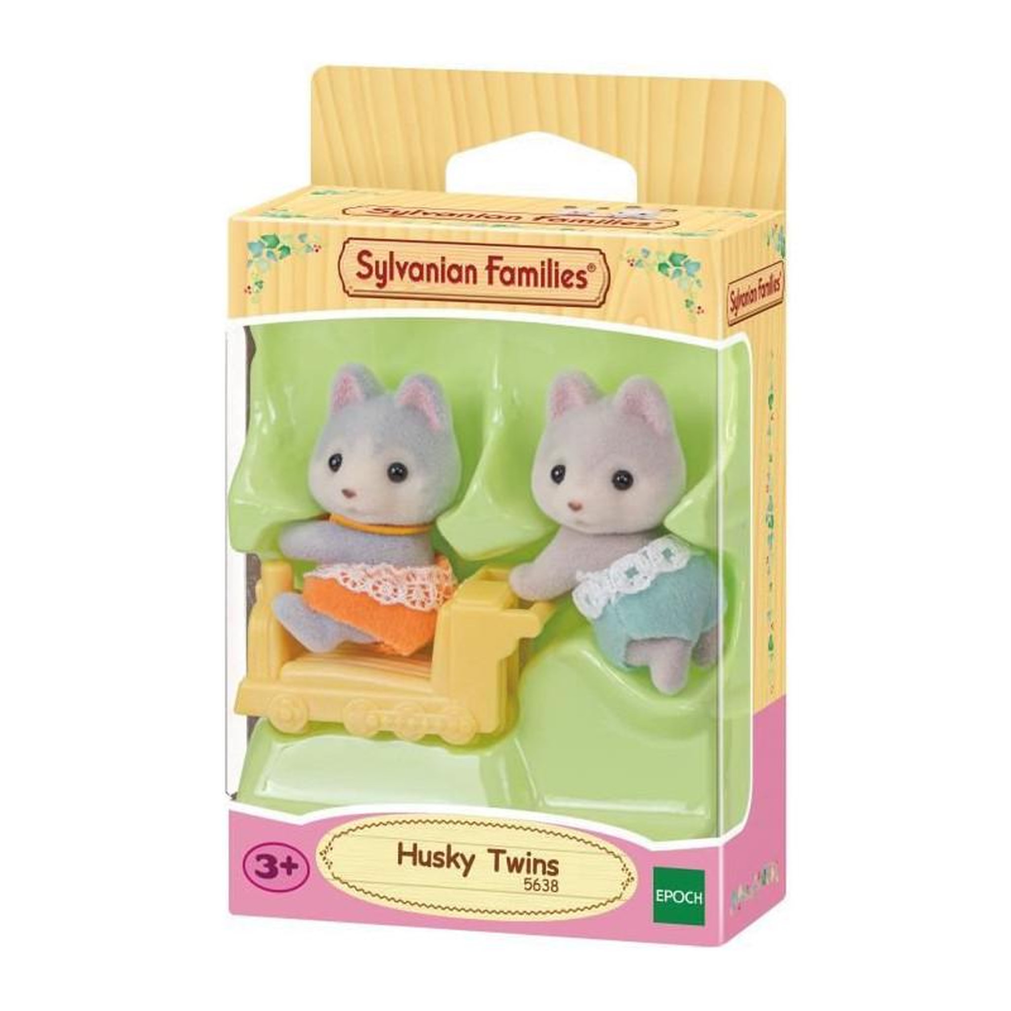 Voir la diapositive 3 : Sylvanian Families 5638  Les jumeaux husky