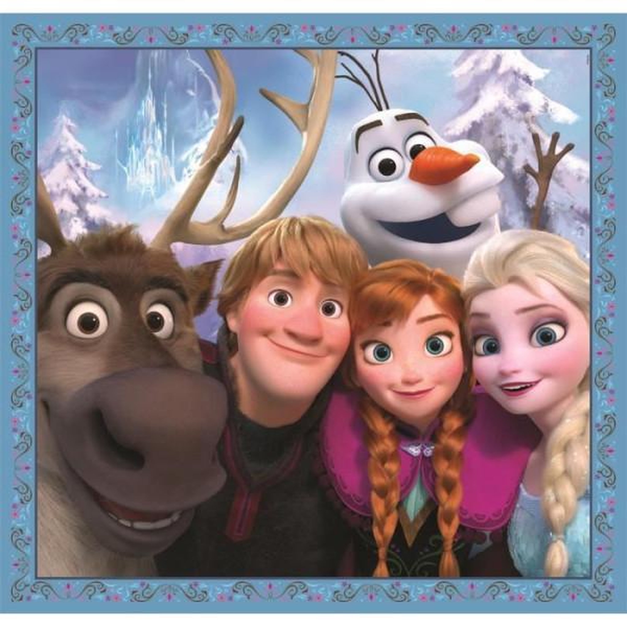 Voir la diapositive 4 : CLEMENTONI Puzzle 3x48 pièces Disney La Reine des Neiges – Puzzle enfant – Clementoni