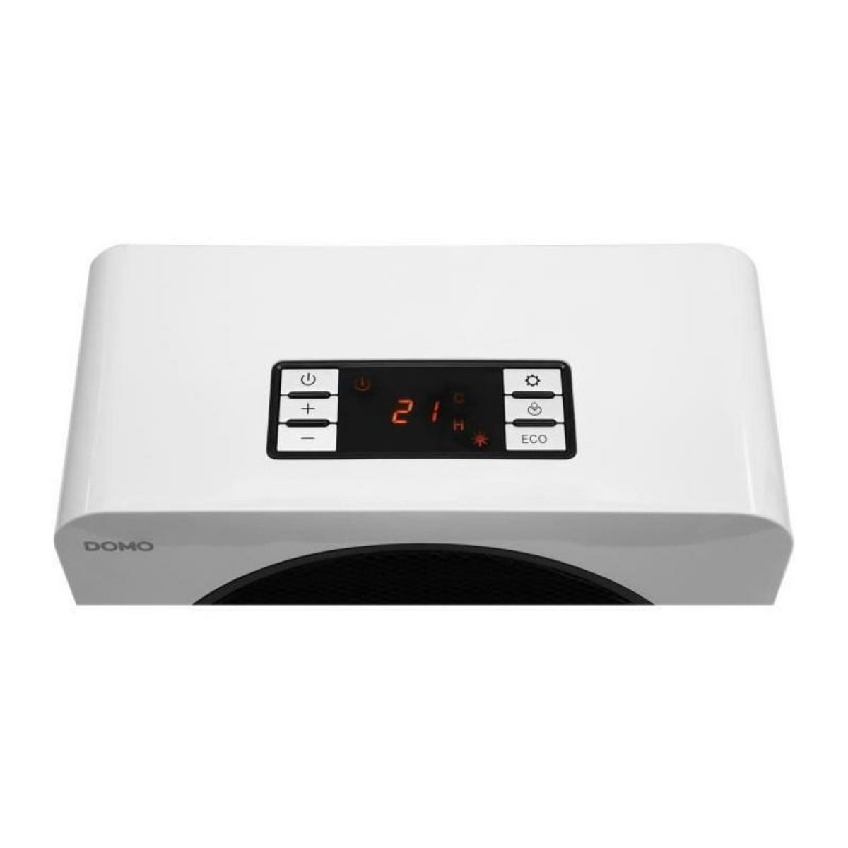 Domo Chauffage céramique - 2500 W - DOMO - DO7344H - 34,8 x 18,3 x 35,2 cm - Blanc