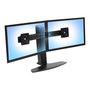Voir la diapositive 2 : Ergotron Ergotron Neo-Flex NeoFlex Dual LCD Monitor Lift Stand (33-396-085) (33396085)