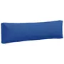 VIDAXL Coussins de palette 2 pcs bleu royal tissu