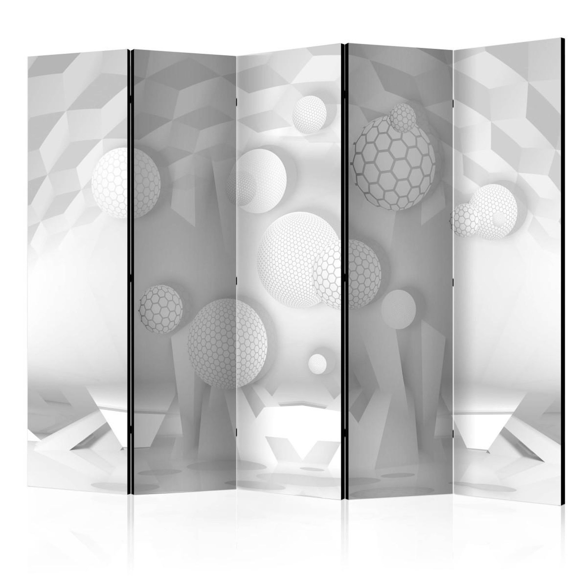 Paris Prix Paravent 5 volets  circles in the space  172x225cm