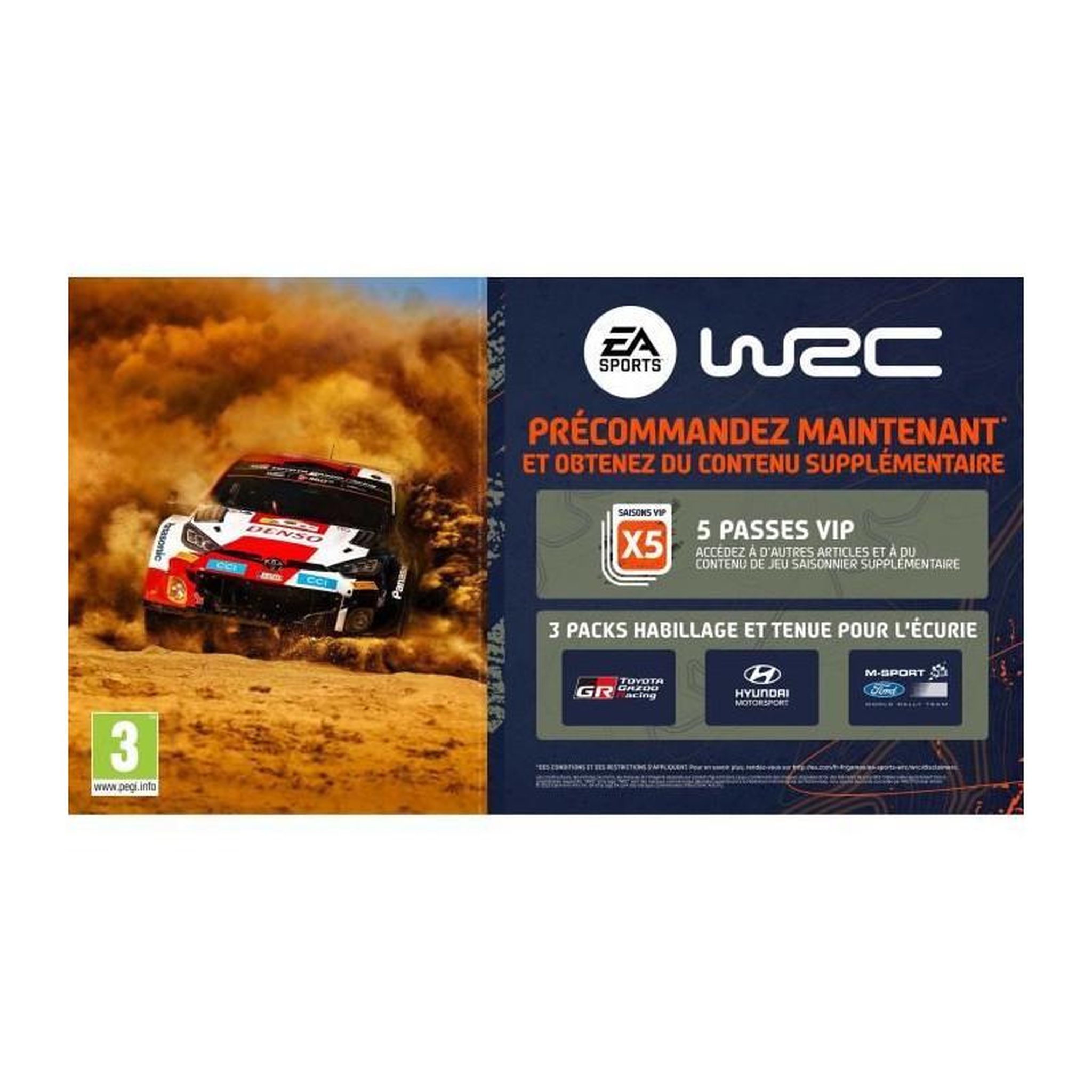 Voir la diapositive 2 : Electronic Arts EA Sports WRC PS5