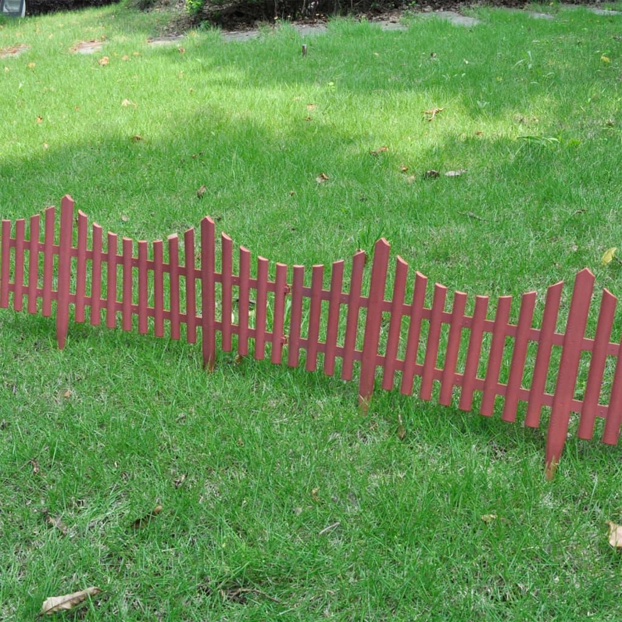 Voir la diapositive 5 : VIDAXL Bordures de pelouse 17 pcs 10 m Marron
