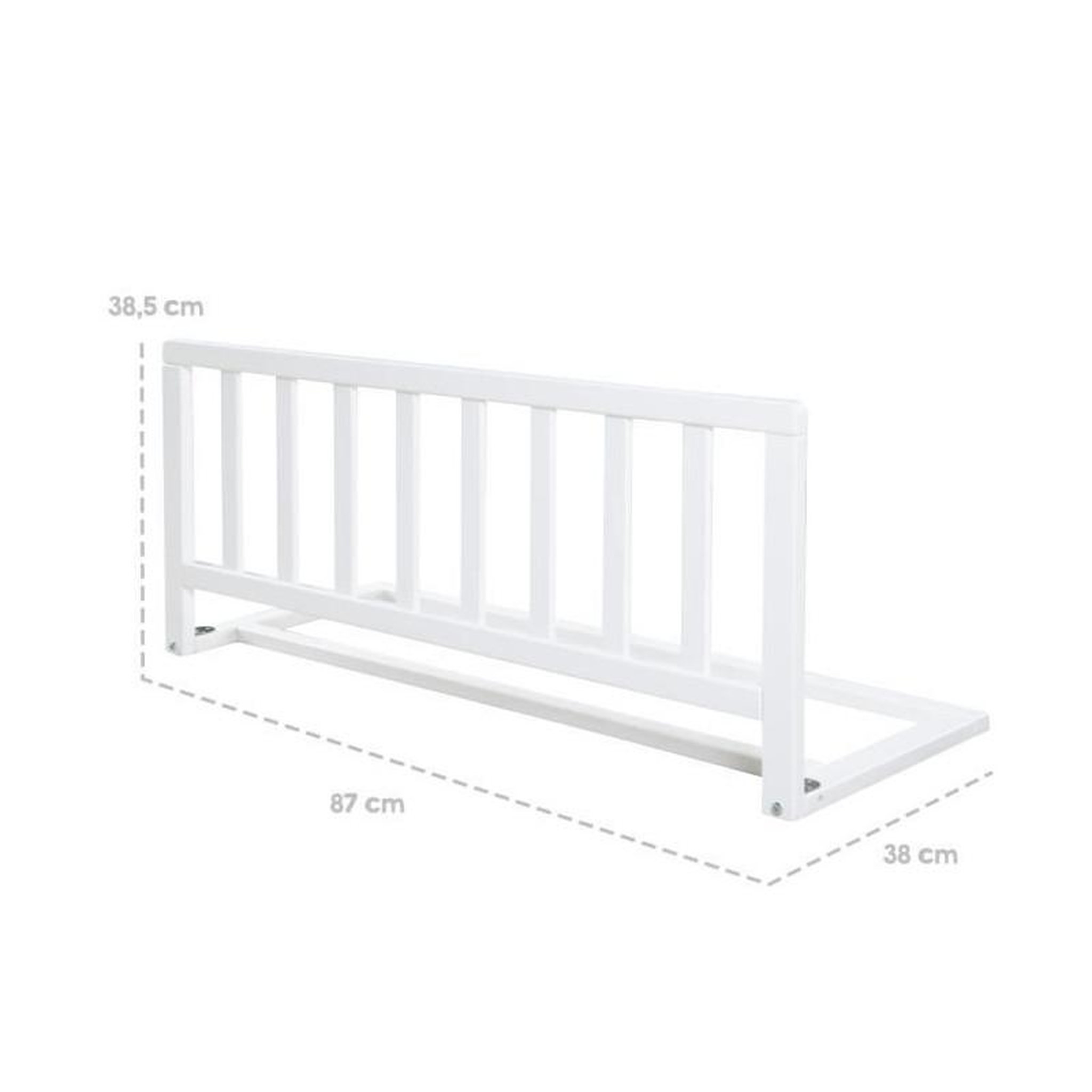 Voir la diapositive 3 : Roba ROBA Barriere de Lit en Bois 90 cm - Protection Anti-Chute Sûre pour Bébés et Enfants - 18 mois a 5 Ans - Montage Facile - Bl