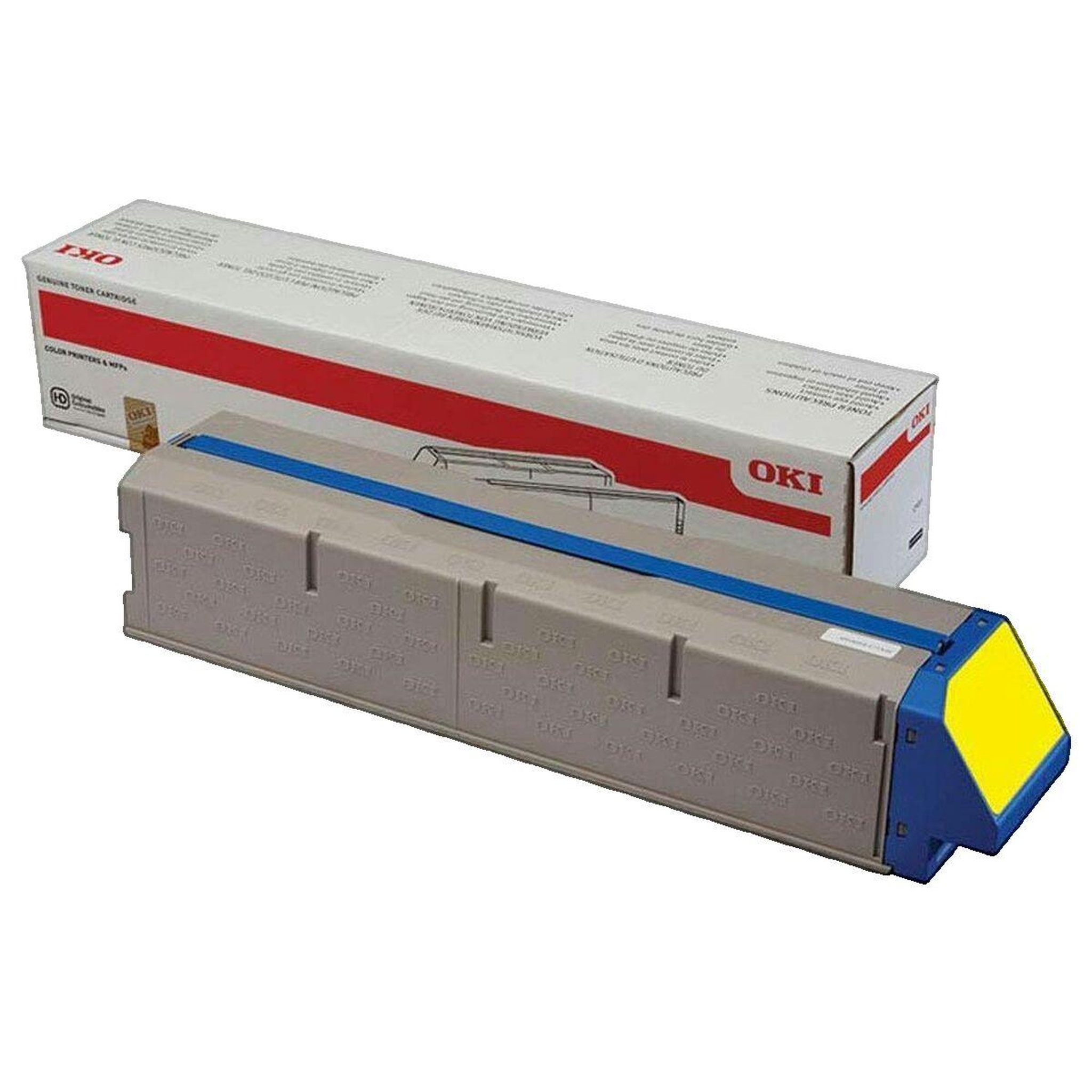 Voir la diapositive 2 : Oki Cartouche de toner OKI 45536553 Jaune