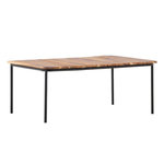 Paris Prix Table Basse de Jardin en Bois  Penh  100cm Naturel