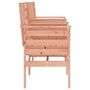 Voir la diapositive 4 : VIDAXL Banc de jardin avec table 2 places bois massif de douglas