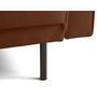 Voir la diapositive 5 : LISA DESIGN Charlie - canapé droit 2 places - en tissu