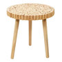 Voir la diapositive 1 : Paris Prix Table Basse en Bois  Rondin  60cm Naturel