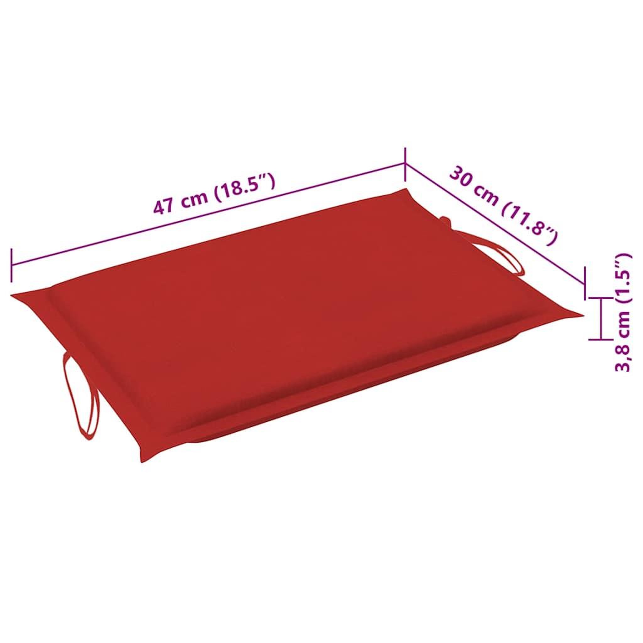 Voir la diapositive 6 : VIDAXL Chaises longues lot de 2 avec coussins Bois d'acacia solide