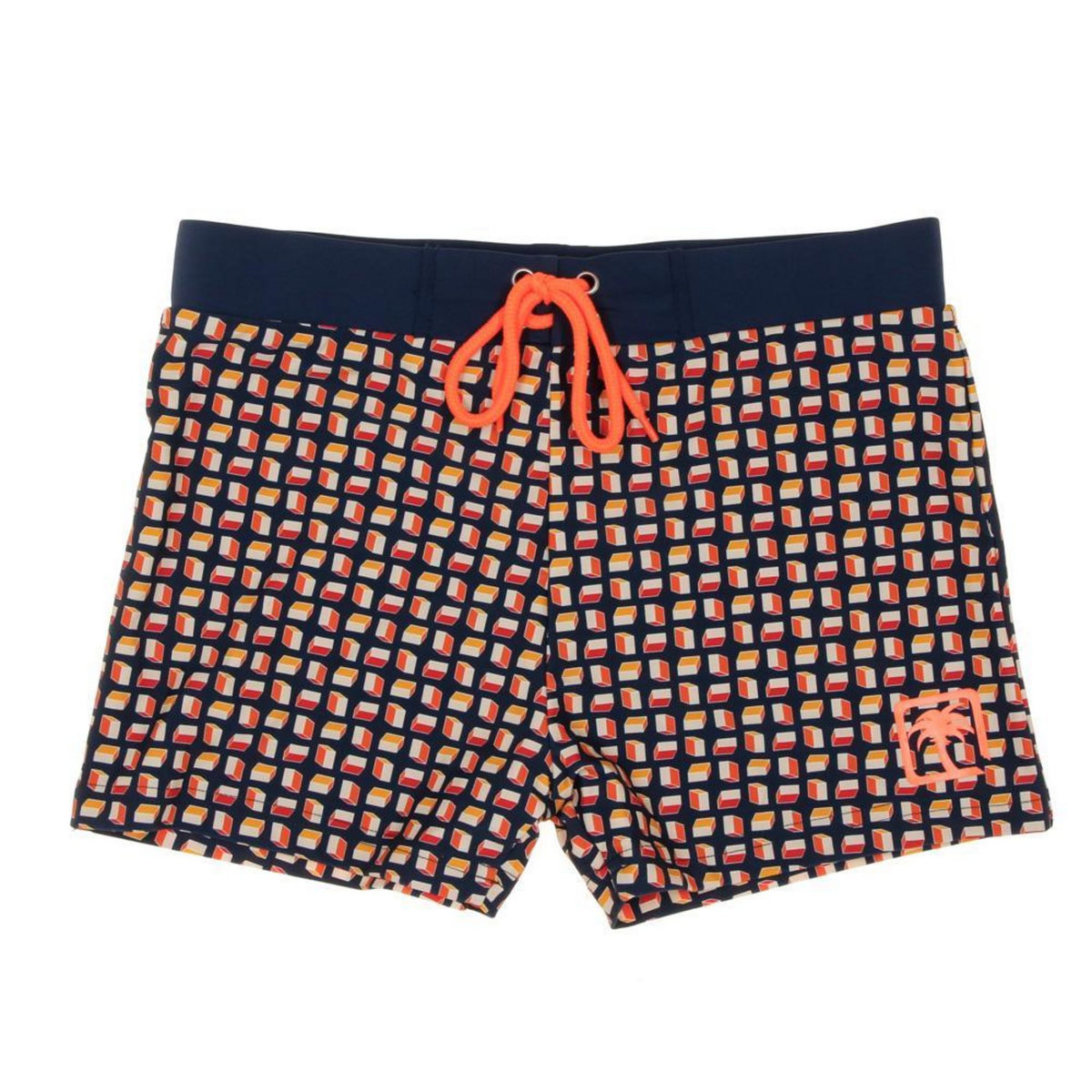 SUN PROJECT Boxer de Bain /Orange Homme Sun project Geocubes